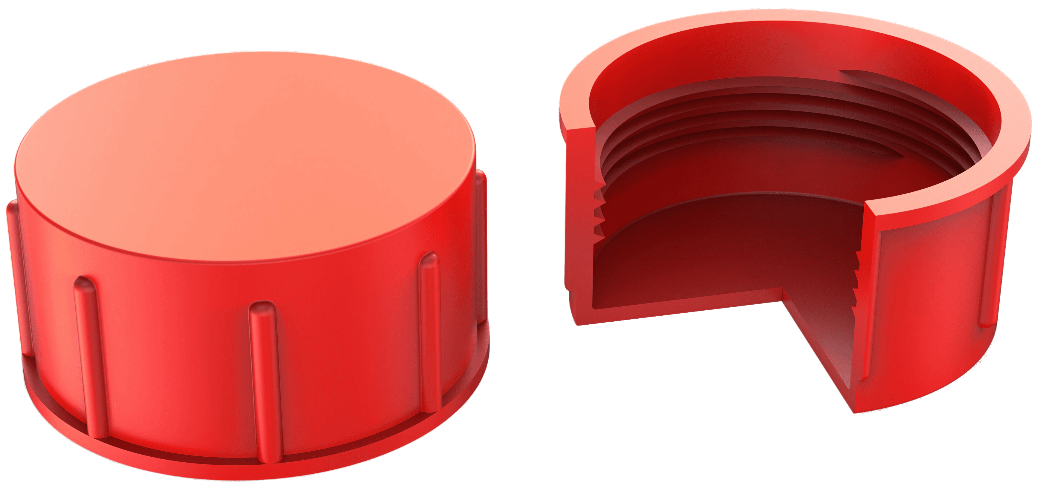 Images of Threaded Lids Soft